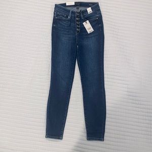 Judy Blue Button Fly Skinny Jeans